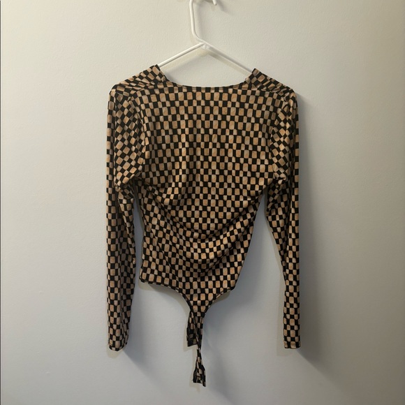 Abercrombie checkered bodysuit - Picture 4 of 4